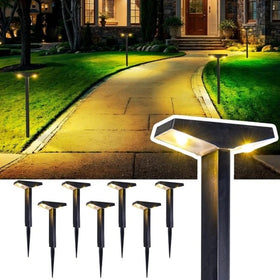 Outdoor Solar Pathway Lights | 50 Lumens | IP65 Waterproof | Perfect Lights for Garden, Lawn, Patio, and Landscape